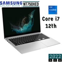 Laptop Samsung Galaxy Book 2 NT750EXD Core i7-1280P, 16gb ram, 1tb SSD, 15,6” Full HD, hàng nhập Hàn Quốc