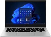 Laptop SAMSUNG Galaxy Book Go 5G (AT&T) 14 (8GB 256GB) - Hiệu suất mạnh mẽ, pin 18 giờ, thiết kế nhẹ và bền, sẵn sàng làm việc từ xa, màu bạc