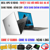 laptop siêu mỏng víp Dell XPS 13 9343 – Tuyệt tác xa xỉ đẳng cấp – core i7 5500, core i5 5200, màn 13.3in nặng 1.3kg-giá 11.900.000 ₫