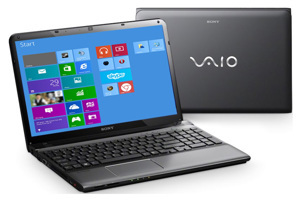 Laptop Sony Vaio SVE1511DFY/S - Intel Core i5-3210M 2.5GHz, 6GB RAM, 750GB HDD, VGA Intel HD Graphics 4000, 15.5 inch