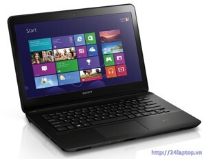 Laptop Sony Vaio Fit SVF1421QSG(B/W) - Intel Core i3-3217U 1.8GHz, 2GB RAM, 750GB HDD, Intel HD Graphics 4000, 14 inch