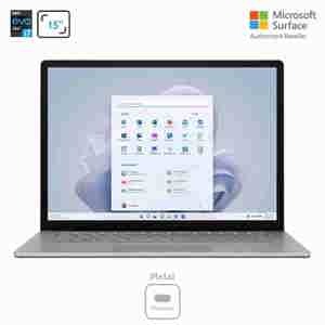 Laptop Surface Laptop 5 - Intel Core i7-1255U, 8GB RAM, SSD 512GB, Intel Iris Xe Graphics, 15 inch