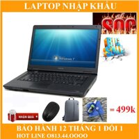 Laptop Toshiba Satellite L42  i5 M460 2.53GHz . RAM 4GB Ổ CỨNG SSD 60GB +250 GB HDD . Bảo hành 12 tháng + combo quà tặng siêu hấp dẫn . [bonus]