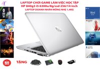 Laptop Utrabook HP EliteBook 840 G3 CORE I5 6300/ RAM 8G/ SSD 256G MỎNG NHẸ 14KG