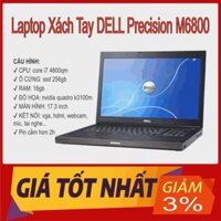 Laptop xách DELL Precision M6800 | core i7 | ram 16GB | SSD 256GB - Máy Đẹp Bảo Hành 3 Tháng 1 Đổi 1