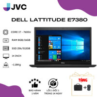 Laptop xách tay giá rẻ DELL LATITUDE E7380 core I5-7300U RAM 8G SSD 256G 13.3 INCH FULL HD