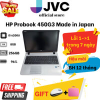 Laptop xách tay giá rẻ HP Probook 450 G3 Core i5-6100U / RAM 8GB / SSD 256GB / Màn 15.6 inch HD Pin 100%