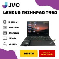 Laptop xách tay giá rẻ LENOVO THINKPAD T490 I5-9350U RAM 16GB SSD 512GB