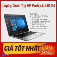 Laptop xách tay HP Probook 440 g4 | Core i5 | Ram 8gb | Vga rời cực đẹp BH 3 tháng 1 đổi 1