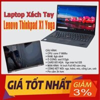Laptop xách tay Lenovo Thinkpad X1 Yoga | core i7 | Ram 8gb | Ssd 512gb | Màn hình Cảm Ứng - GỌN ĐẸP BẢO HÀNH 3 THÁNG