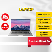 Laptop Xiaomi RedmiBook 14 inch 2023 (Core i5/i7-12500H/16GB/512GB/2.8K/120Hz) - Bảo Hành 3 tháng Lỗi 1 Đổi 1