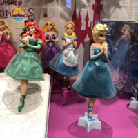 Larglo Frozen Elsa Signature Pen, Bạch Tuyết Anna Princess 3D Mẫu Bút Bi, Dễ Thương Đa Năng 0.7mm Hoạt Hình Rapunzel Viết Bút Quà Tặng