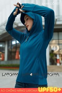 LAROMA Áo chống nắng nữ 1 lớp UPF50  Làm mát  Vải thơm  Kháng khuẩn - nâu - XXL 59-68kg
