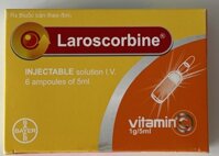 LAROSCORBINE 1G/5ML H/6 ống ( Vitamin C Inj 1g)