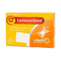 Laroscorbine 500mg/5ml Bayer (Acid ascorbic) – Phòng tình trạng thiếu vitamin C date 8/2026