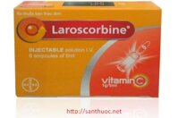 Laroscorbine Inj.1g/5ml - Thuốc tiêm điều trị thiếu vitamin C hiệu quả