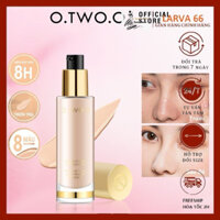 Larva66 Kem nền dạng lỏng O.TWO.O kiềm dầu tông màu tự nhiên 30ml thích hợp mọi loại da