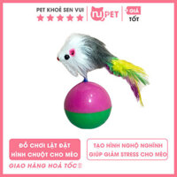 Lật đật hình chuột cho mèo