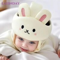 Latinday Đầu Đệm Ốp Lưng Miếng Lót Bonnet, Không Va Đập Lưới Mũ Bảo Hiểm An Toàn Trẻ Em, Phim Hoạt Hình Chống Rơi Thoáng Khí Bảo Vệ Đầu Cho Bé Bò Đi Bộ Chạy