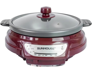 Nồi lẩu điện Sunhouse SH535L (SH-535L/ SH535) - 3.5 lít, 1300W