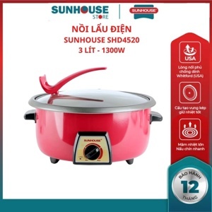 Lẩu điện Sunhouse SHD4520 - 3L
