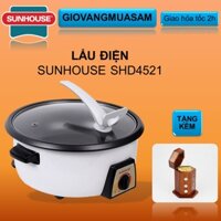 Lẩu điện SUNHOUSE SHD4521 Tặng kèm lọ đựng tăm gỗ