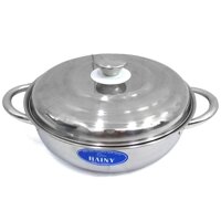 Lẩu Inox Rainy 24 cm Nắp Inox (RNLAU24-5D)