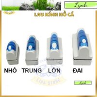 Lau Kính Hồ Cá Nam Châm - Đồ Vệ Sinh Lau Kiếng Bể Cá - Dụng Cụ Cọ Bể Nam Châm