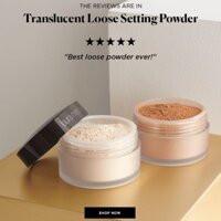 LAURA MERCIER ⚜️ Phấn Phủ Kiềm Dầu Translucent Loose Setting Powder