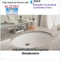 Lavabo âm bàn âm vành Aquaceramic Inax AL2216V