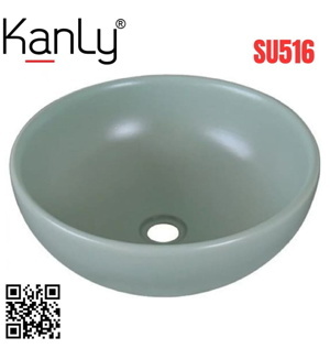 Lavabo bằng sứ Kanly SU516