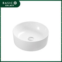 Lavabo Basics BSB-1265 cao cấp, thiết kế kiểu dáng sang trọng, kích thước 415*415*140 mm