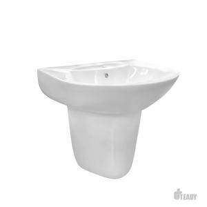 Lavabo cao cấp Liền chân Treo tường LVC-001