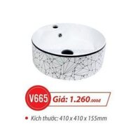 Lavabo cao cấp Vincy V665