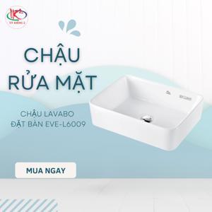 Lavabo đặt bàn Everest EVE L6009