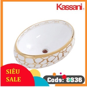 Lavabo đặt bàn Kassani 8836