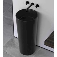 Lavabo Đứng Liền Khối màu đen nhập khẩu