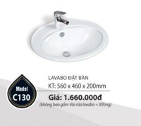 Lavabo dương vành C130