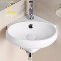 Lavabo góc treo tường mini nhỏ gọn