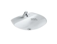 Lavabo Inax âm bàn 1 lỗ AL-2094VFC