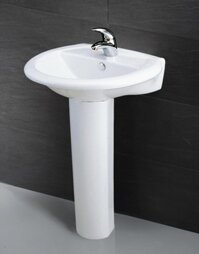 Lavabo rửa mặt Caesar L2360+P2437