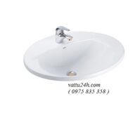 Lavabo thả bàn đá dương vành Cotto C02607 - Serena