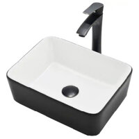 LAVABO TÔ SỨ   ĐEN BRODA 8025-B49