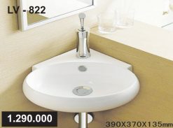 Lavabo treo góc LV-822