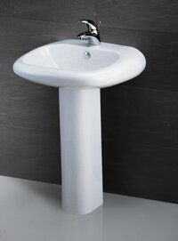 Lavabo Treo Tường Caesar L2560 + P2438