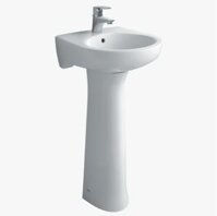 Lavabo Treo Tường Inax L-282V/L-284VD Kèm Chân Dài