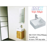 Lavabo tủ inox 304 IMEX Việt Nhật IM 3329C