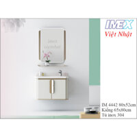 Lavabo tủ inox 304 mạ màu IMEX Việt Nhật IM 4442