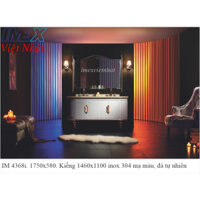 Lavabo tủ inox 304 mạ màu IMEX Việt Nhật IM 4368I