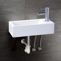 Lavabo vuông treo Caesar LF5239S